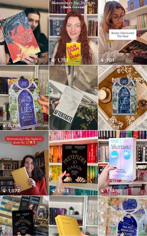 Online Author Showcase influencer event
